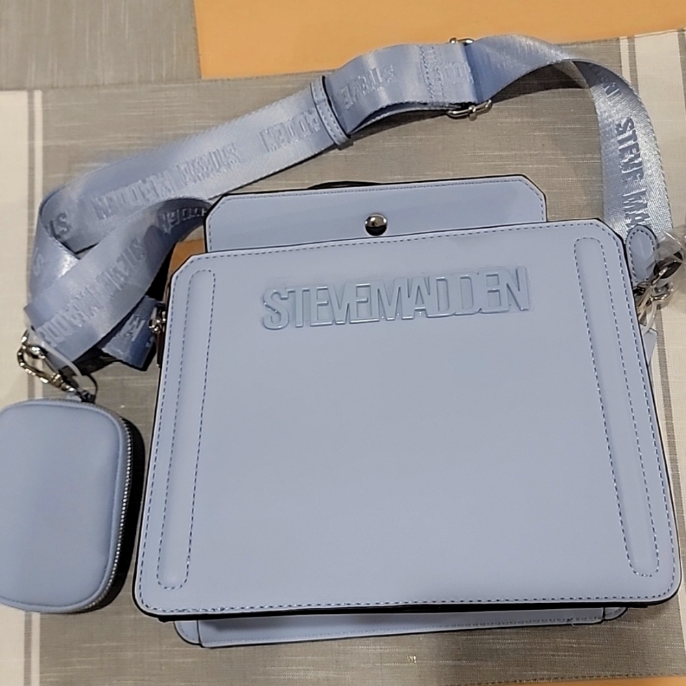 Steve Madden Crossbody Bag Blue Gaze